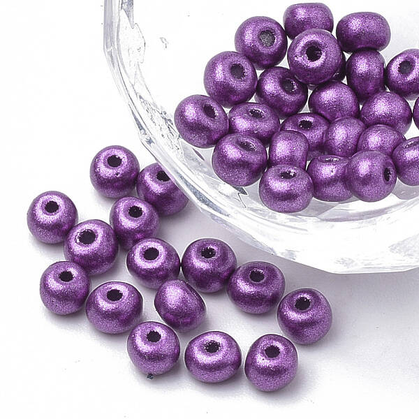 6/0 Baking Paint Glass Seed Beads
