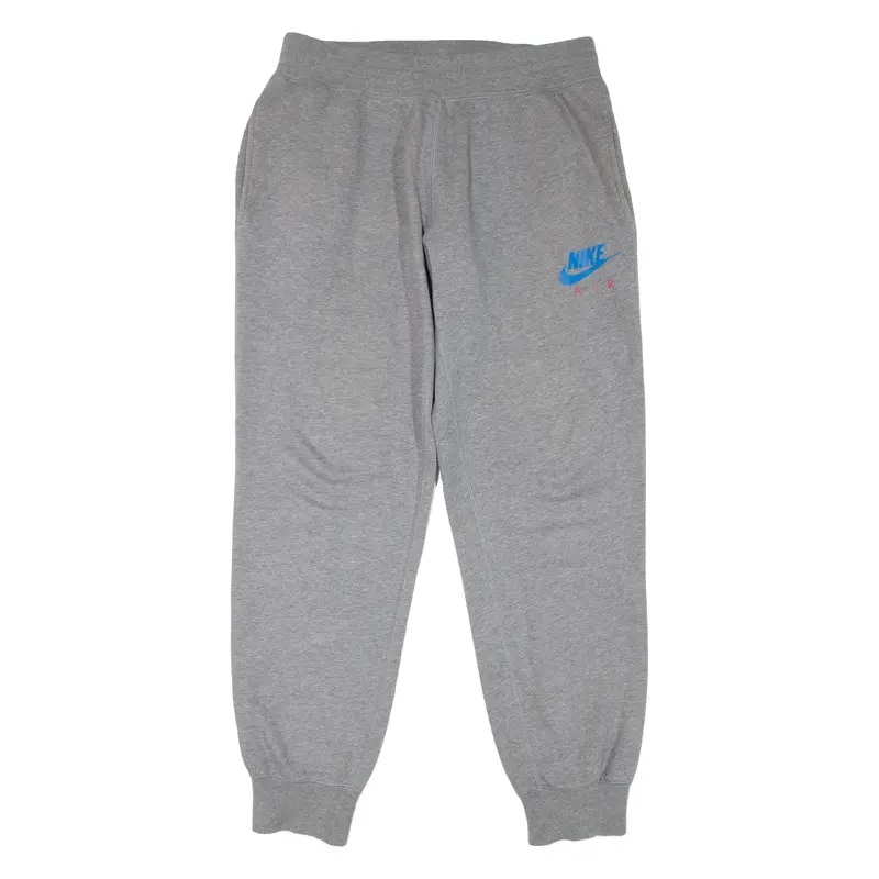 NIKE AIR Mens Joggers Grey Tapered L W32 L31