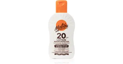 Malibu Medium protective milk lotion SPF 20 200 ml