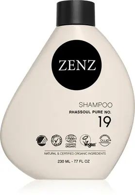 ZENZ Organic Rhassoul Pure No. 19 Moisturizing Shampoo with Conditioning Effect 230 ml