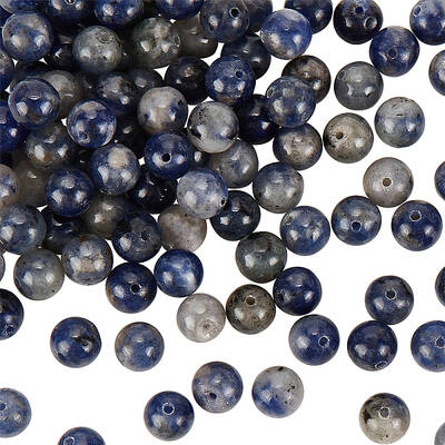 4 Strands Natural Sodalite Beads Strands
