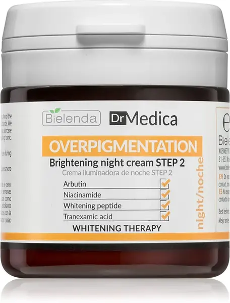 Bielenda Dr. Medica Overpigmentation Illuminating Night Cream for Hyperpigmented Skin 50ml