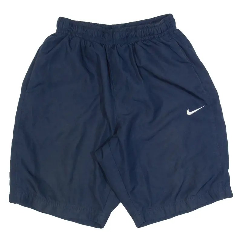 NIKE Mens Sports Shorts Blue M W28