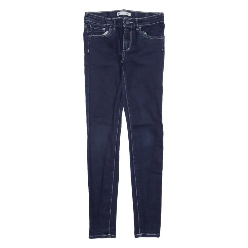 LEVI'S 710 Jeans Blue Denim Slim Skinny Girls W24 L27