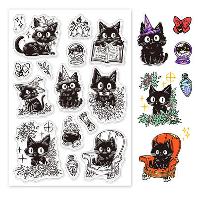 Custom PVC Plastic Clear Stamps