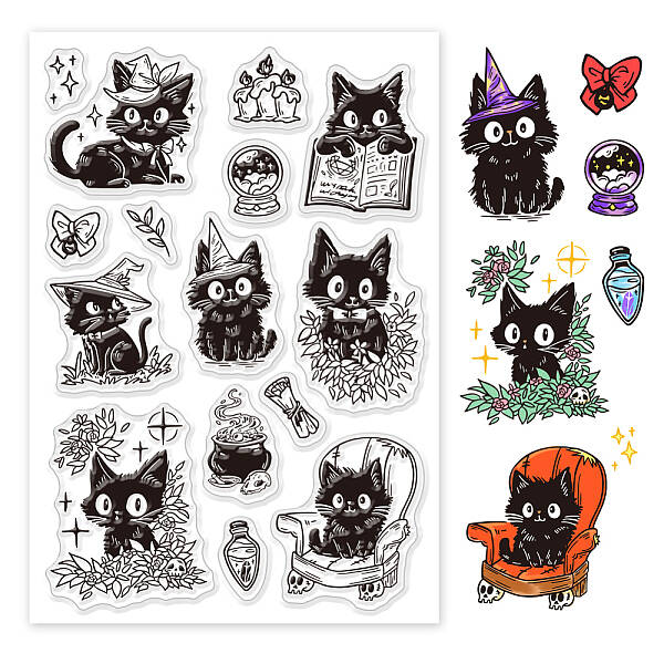 Custom PVC Plastic Clear Stamps