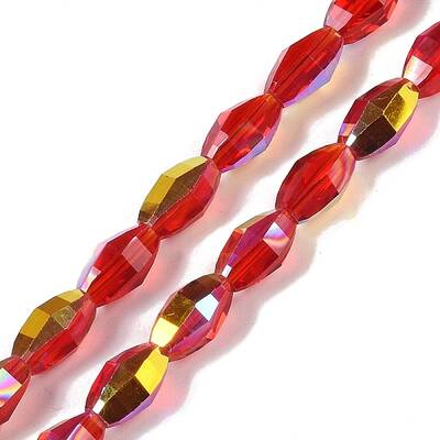 Electroplate Glass Beads Strands