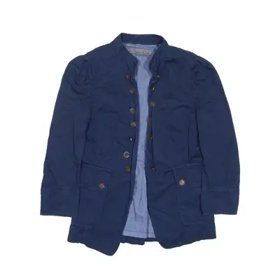 ZARA BASIC Blazer Jacket Blue Womens XS