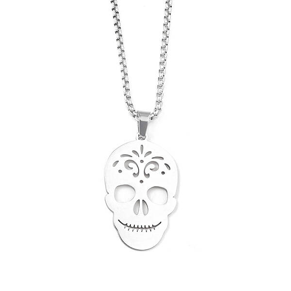 Non-Tarnish 201 Stainless Steel Pendant Necklaces for Man