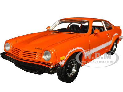 1974 Chevrolet Vega GT Orange Metallic with White Stripes \