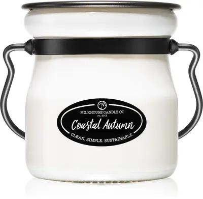 Milkhouse Candle Co. Creamery Coastal Autumn Cream Jar scented candle 142 g