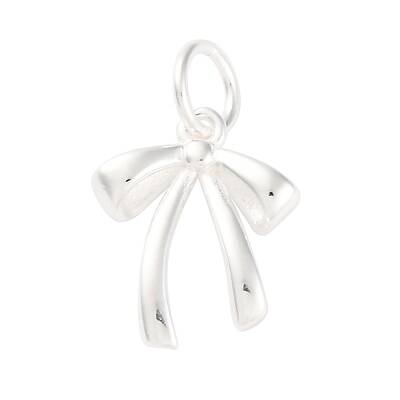 925 Sterling Silver Bowknot Charms