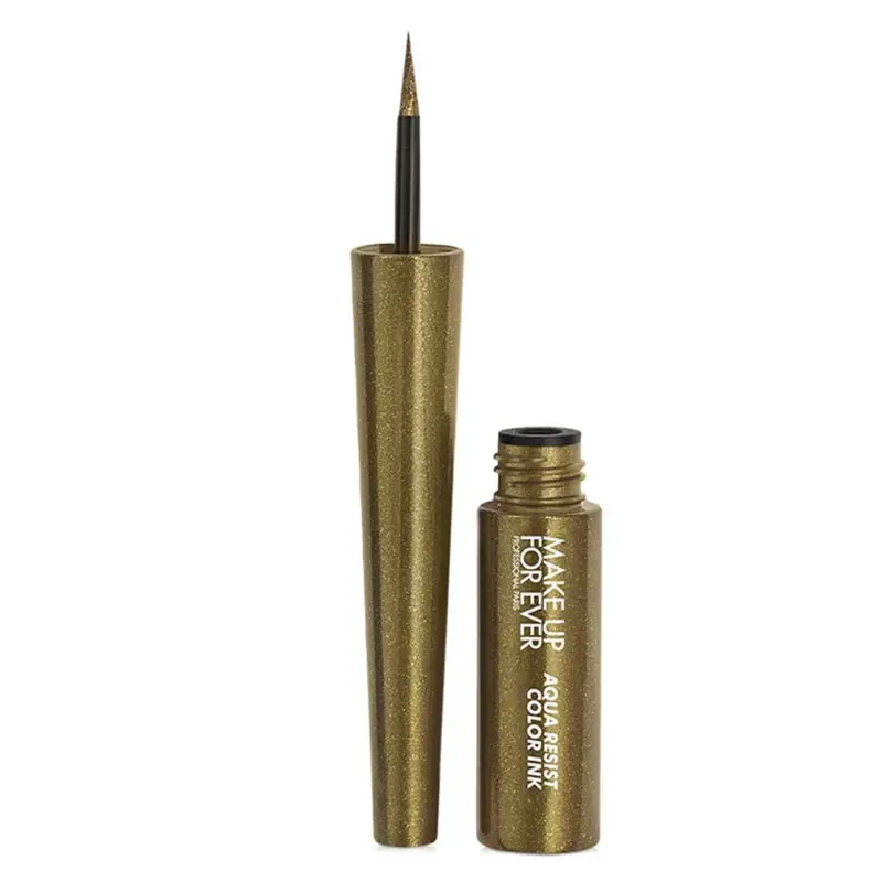 Make up for ever Aqua Resist Color Ink Liquid Eyeliner (Eyeliner) 2ml - Shade: 09 Khaki Twinkle
