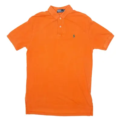 POLO RALPH LAUREN Mens Polo Shirt Orange M