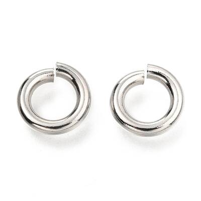 Non-Tarnish 304 Stainless Steel Open Jump Rings