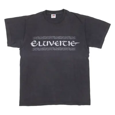 FRUIT OF THE LOOM Eluveitie Mens T-Shirt Grey M