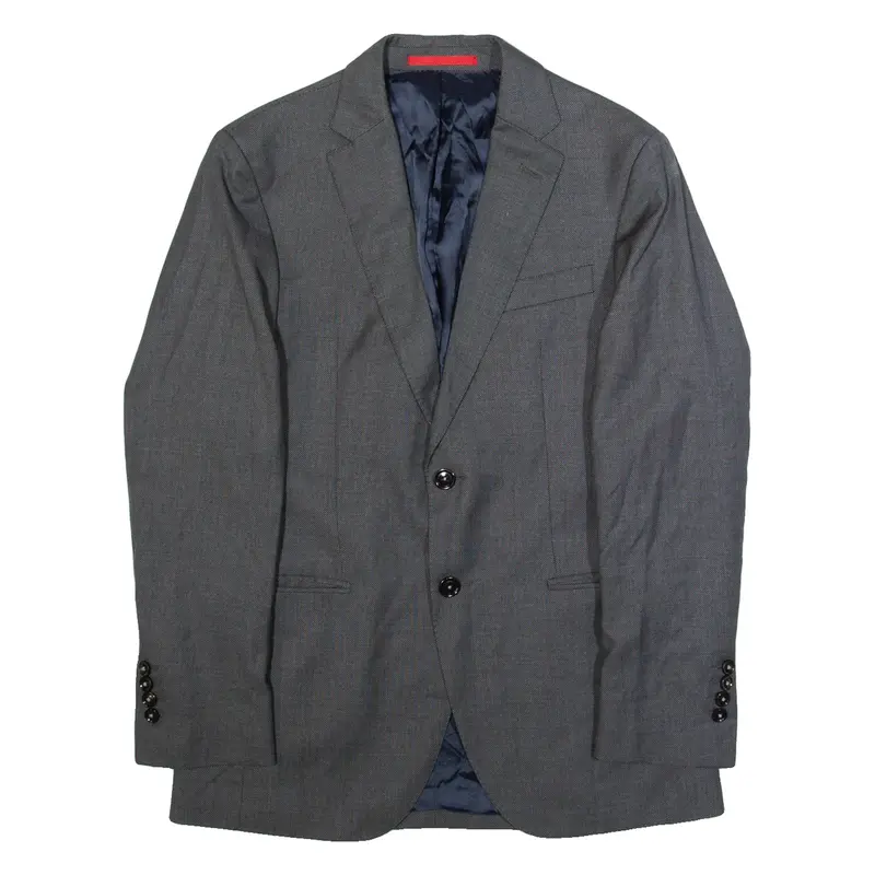 CH CAROLINA HERRERA Mens Blazer Jacket Grey L