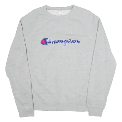 CHAMPION Womens Sweatshirt Grey XL