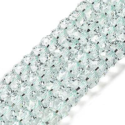 Transparent Glass Beads Strands