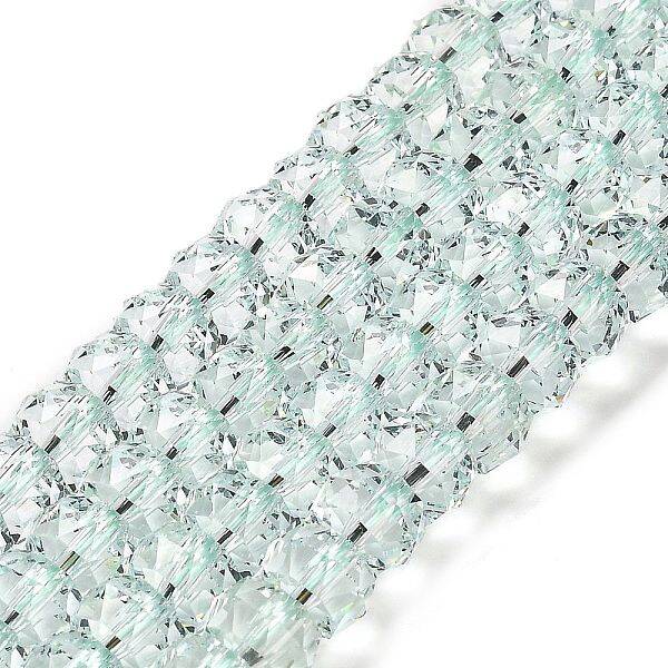 Transparent Glass Beads Strands