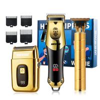 Hair Clippers for Men 3 in 1 Beard Trimmer Electric Razor Shavers for Men and Detail Trimmer Haircutting Machine with LED Dis...