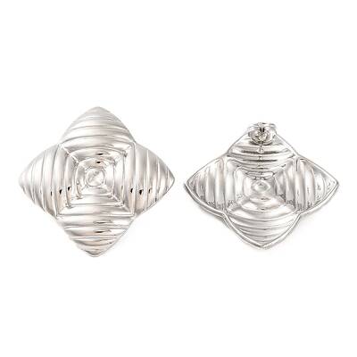 Tarnish Resistant Ion Plating(IP) 304 Stainless Steel Stud Earrings