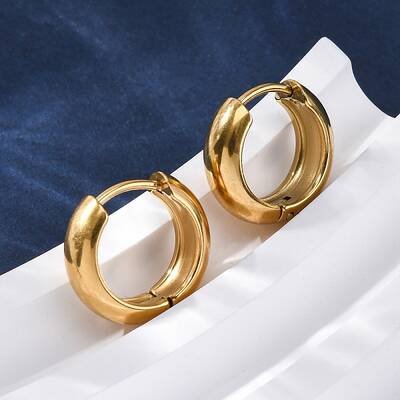 316 Surgical Stainless Steel Hoop Earrings for Women