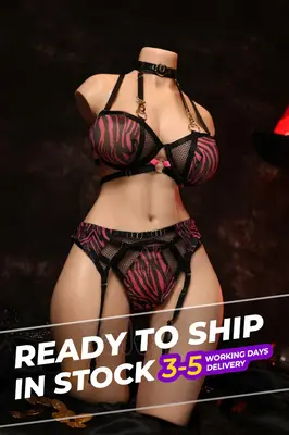 Selena: 32LB Best Silicone Sex Torso Doll With Gel Breast Big Boobs