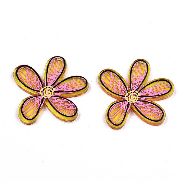 Transparent Acrylic Pendants