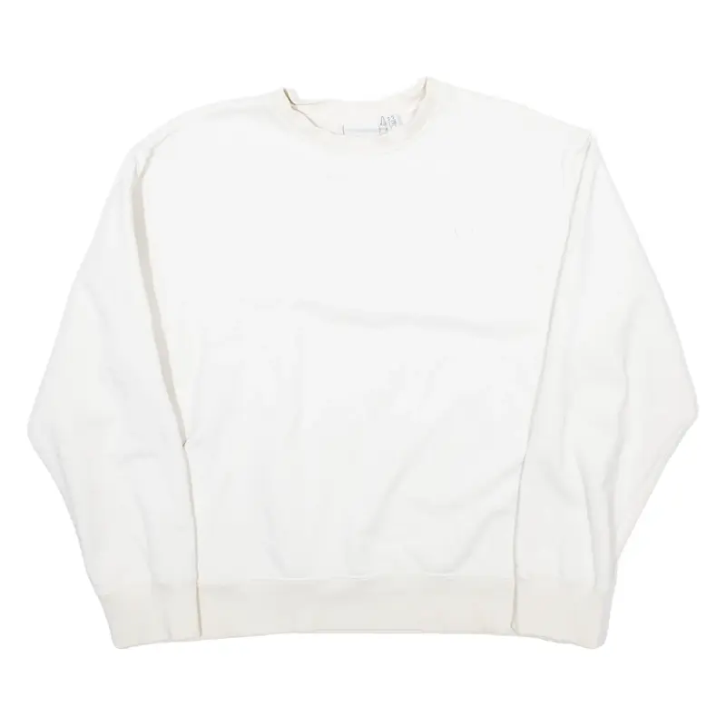 ADIDAS Mens Sweatshirt Cream M