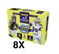 BREAK - 8X 2024 Panini Contenders OPTIC Football Hobby Box Pick Your Team!