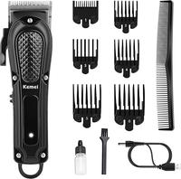 KEMEI Hair Clippers for Men, Professional Barber Clippers for Hair Cutting Cordless&Corded, rechargeable beard trimmer Adjust...