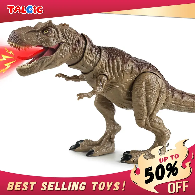Talgic Water Spray T-rex Toy Stand for Boys - Perfect Gift for Holidays
