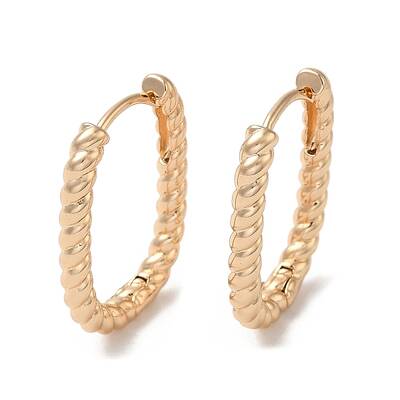 Brass Hoop Earrings for Women