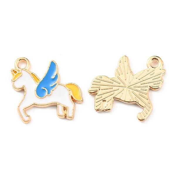 Alloy Enamel Pendants