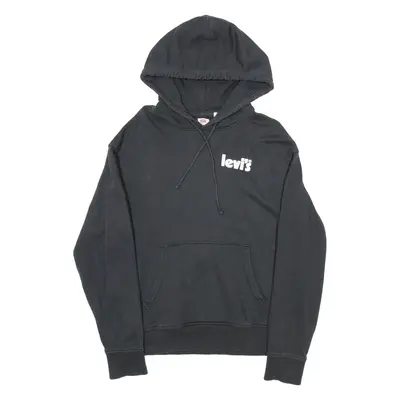 LEVI'S Mens Black Hoodie XS