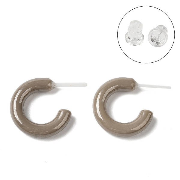 Hypoallergenic Bioceramics Zirconia Ceramic Stud Earrings