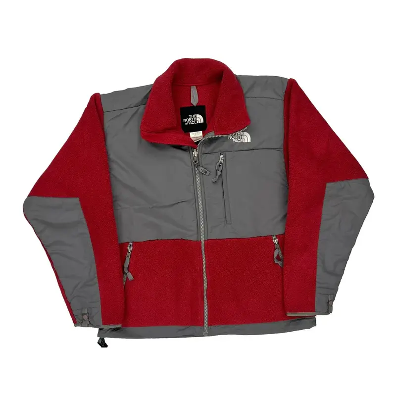 The North Face Fleece Jacket - Small Grey Polyester