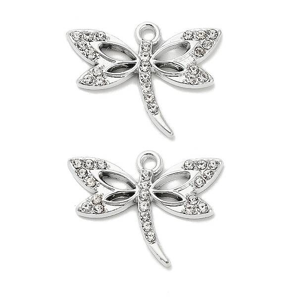 Alloy Crystal Pendants