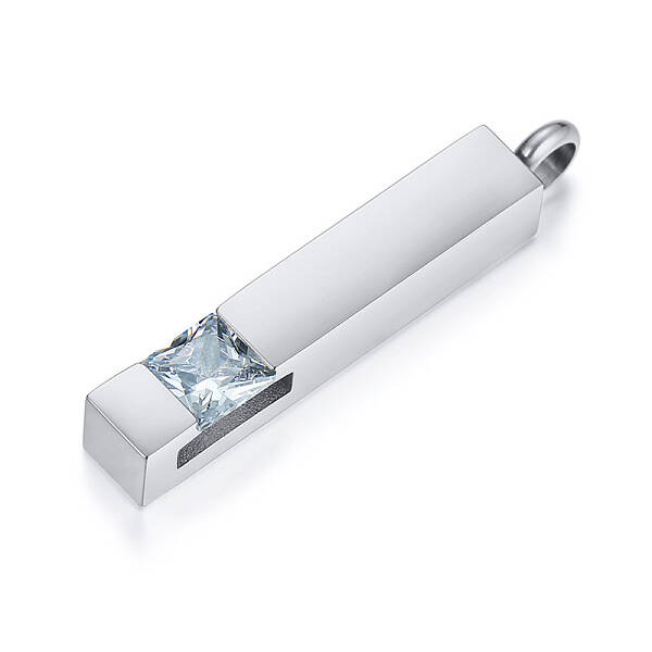 Openable Stainless Steel Memorial Urn Ashes Pendants