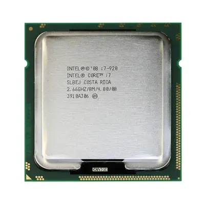 62JY9 Dell 2.6GHz 4.8GT/s QPI 8MB L3 Cache Socket LGA1366 Intel Core i7-920 Quad-Core Processor