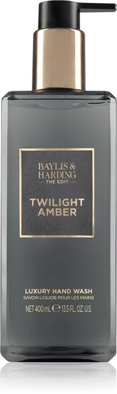 Baylis & Harding The Edit Twilight Amber Luxury Liquid Soap Amber, Vertiver & Vanilla 400ml