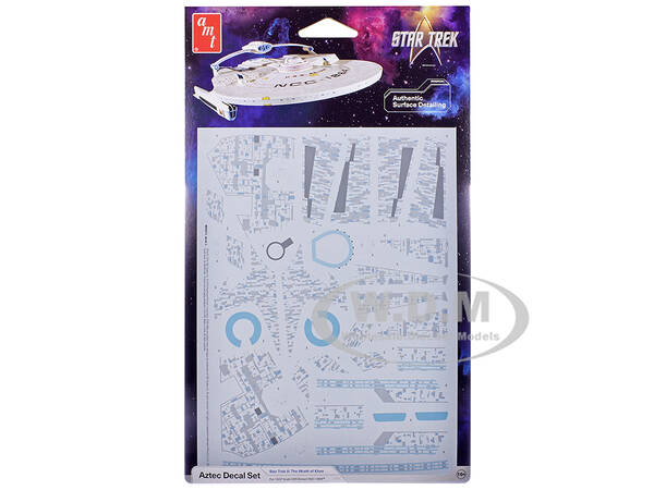 U.S.S. Reliant NCC-1864 Aztec Decal Set Star Trek II: The Wrath of Khan (1982) Movie 1/537 Scale by AMT