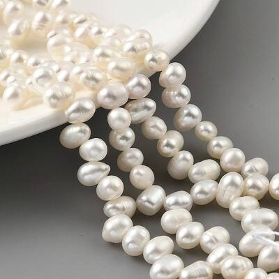 Natural Cultured Freshwater Pearl Beads Strands