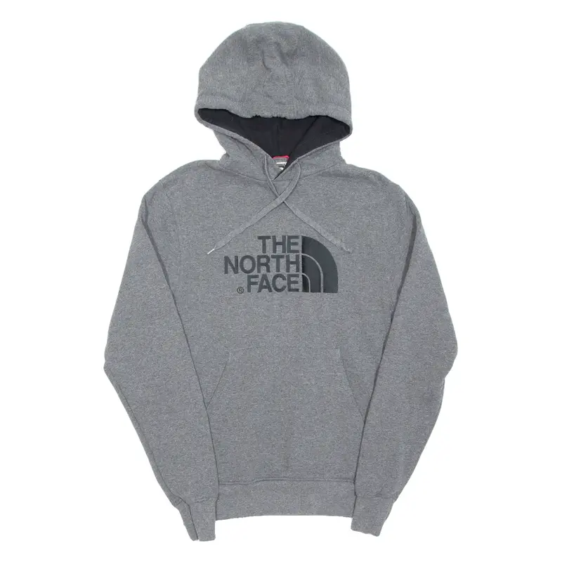 THE NORTH FACE Mens Grey Hoodie Pullover XS