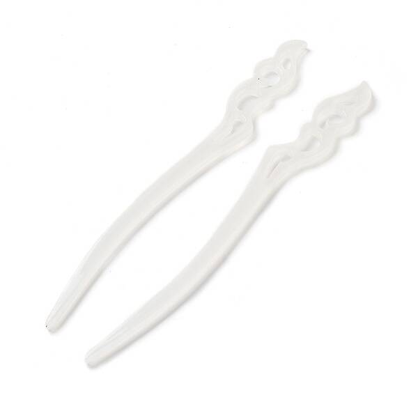 Opaque Acrylic Hair Sticks