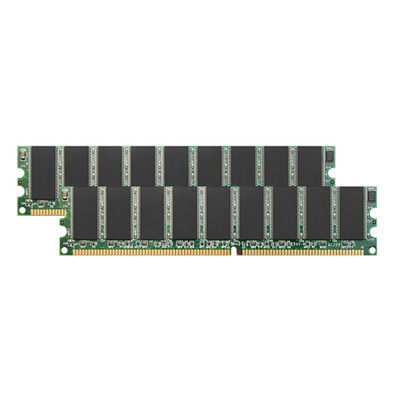 TS2GAPG5400E Transcend 2GB Kit DDR-400MHz UDIMM 2Rx8 CL3 Memory