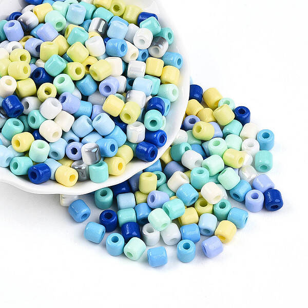 Opaque Colours Glass Seed Beads