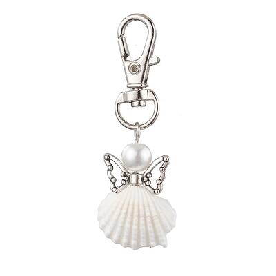 Angel Spiral Shell Pendant Decooration