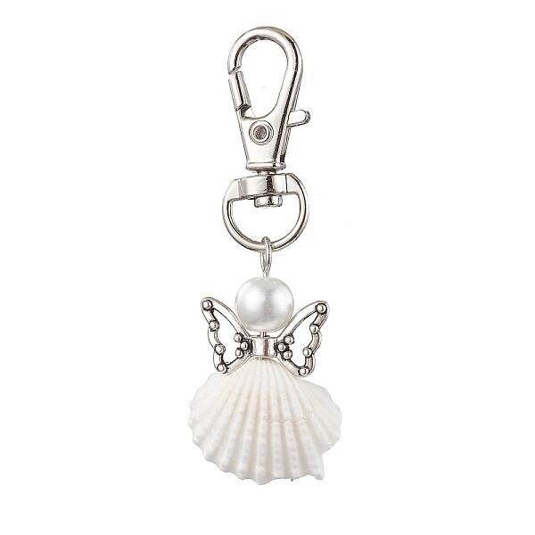 Angel Spiral Shell Pendant Decooration